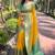 yellow weaving jari designer art silk saree with blouse piece