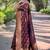 magenta woven Zari Banarasi art silk saree with blouse piece