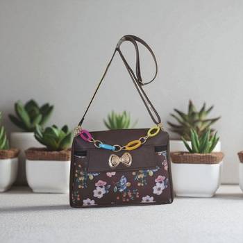  Elegant Embroidered Velvet Potli Bag 1