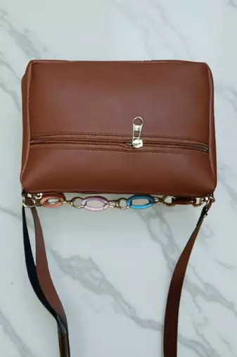  Floral Print Crossbody Bag
