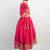 Pink embroidered silk lehenga