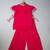 Pink embroidered silk kurta set