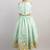 Blue embroidered silk lehenga