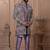 Pink silk embroidered premium designer indo western for men's