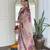 Women’s rayon embroidered straight kurta set with pant & taby printed dupatta