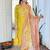 Women’s rayon embroidered straight kurta set with pant & taby printed dupatta