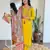 Women   s ethnic viscose kurta set with embroidery, bsy pant & art silk printed dupatta