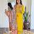 Women’s ethnic viscose kurta set with embroidery, bsy pant & art silk printed dupatta