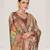 peach checks pattern woven designer rangkat tussar silk blend saree with blouse piece