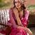 pink weaving jari butti designer printed georgette saree with blouse piece