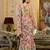 multy designer printed imported georgette saree with blouse piece