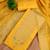 Yellow designer partywear paithani banarasi dress material