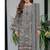 Heavy fox georgette with embroidery sequence & khatli work semistitched suit