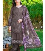 Heavy fox georgette with embroidery sequence work unstitched pakistani suit