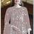 Heavy orgenza with embroidery sequence  with moti work Un-stitched pakistani suit