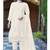 Heavy orgenza with embroidery sequence  with moti work Un-stitched pakistani suit