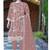 Heavy orgenza with embroidery sequence  with moti work Un-stitched pakistani suit
