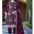 Heavy orgenza with embroidery sequence  with moti work Un-stitched pakistani suit