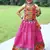    roman silk blend navratri lehenga choli for kids | color splash edition 2025   