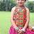 “roman silk navratri lehenga choli for kids | color splash edition 2025”