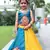    roman silk navratri lehenga choli for kids | color splash edition 2025   