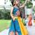 “roman silk navratri lehenga choli for kids | color splash edition 2025”