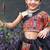 “roman silk navratri lehenga choli for kids | color splash edition 2025”