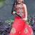 “roman silk navratri lehenga choli for kids | color splash edition 2025”
