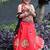 “roman silk navratri lehenga choli for kids | color splash edition 2025”