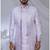 Purple silk embroidered bandhgala for mens