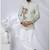 Green rayon embroidered bandhgala for mens