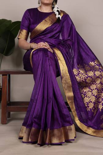 Tradition in Every Thread Raw Silk Zari Weaving Sarees