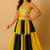 Navratri Yellow Rayon navratri lehenga set for womens-Free Size