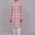 Bluesaanchi men's chikankari threadwork & sequin kurta set – pink