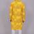 Bluesaanchi men's chikankari threadwork & sequin kurta set –dark  yellow