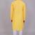 Bluesaanchi men's chikankari threadwork & sequin kurta set –yellow