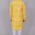 Bluesaanchi men's chikankari threadwork & sequin kurta set –yellow brown