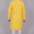 Bluesaanchi men's chikankari threadwork & sequin kurta set –yellow