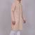 Bluesaanchi men's chikankari threadwork & sequin kurta set –pink white
