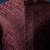 Maroon embroidered silk nehru jacket set
