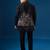 Black embroidered cotton silk jacket set