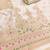 Off white designer partywear paithani banarasi dress material