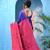 Navy blue  cotton silk kanjivaram suvarna kolkaa saree with blouse piece