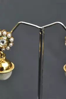 Designer Pearl & Kundan Necklace set