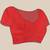 Red kanjivaram banarasi soft silk lalpari with blouse piece