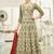 Raw Silk Embroidered Wedding Collection Anarkali Semi-Suit