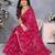 Charming Pink Embroidery Work Jimmy Chu Saree with Designer Finish