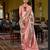 Peach Handwoven Silk Blend Saree | Traditional Party Wear