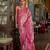Pink Handwoven Silk Blend Saree | Elegant Festival Saree