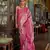 Pink Handwoven Silk Blend Saree | Elegant Festival Saree